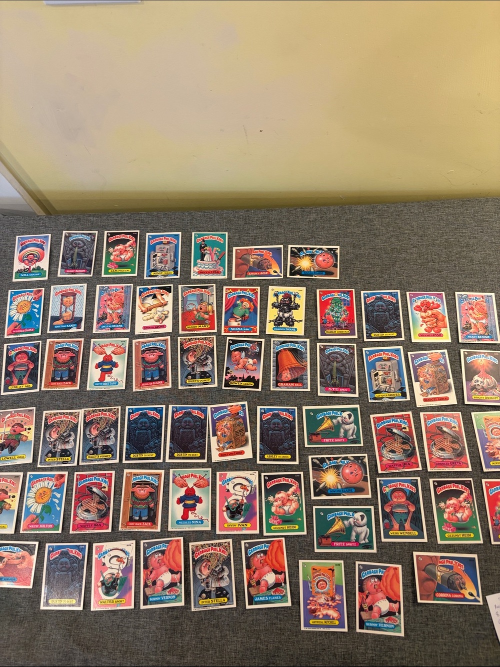 Series 8 garbage pail kids cards set of 60+